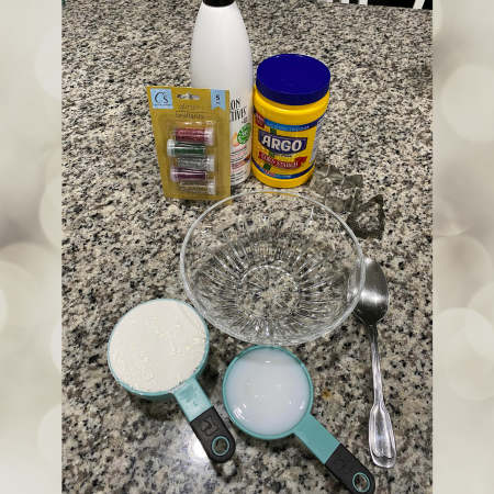 The equipment needed for the recipe