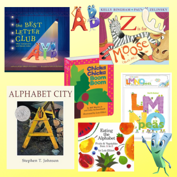 Our favourite letter books - book covers