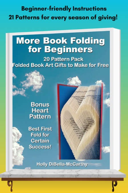 Beginner friendly instructions. 21 patterns for every season of giving. More book folding for beginners